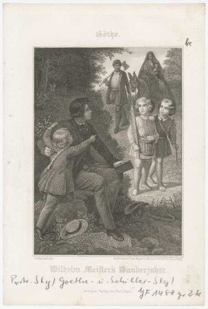 Göthe, Wilhelm Meisters Wanderjahre : [Illustration]