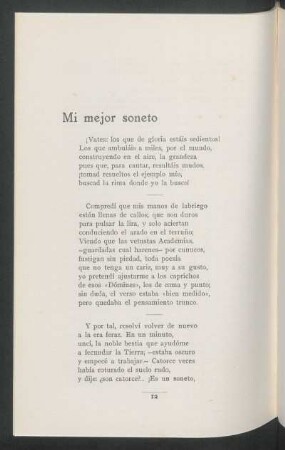Mi mejor soneto