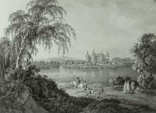 Ansicht von Schloß Moritzburg