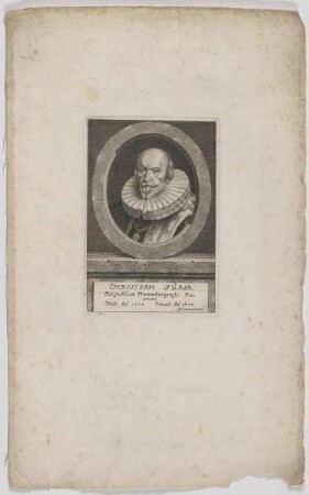 Bildnis des Christoph Fürer