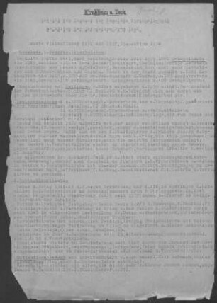 Kirchheim/Teck: Pfarrbericht 1946