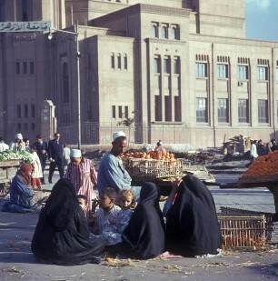 Markttreiben nahe der El-Ashar-Universität