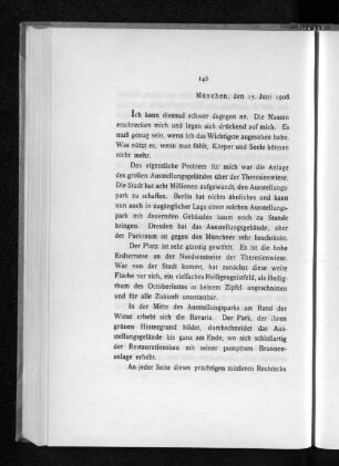 München, den 15. Juni 1908