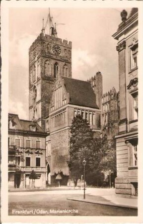 Postkarte, Frankfurt a. d. Oder - Dammvorstadt