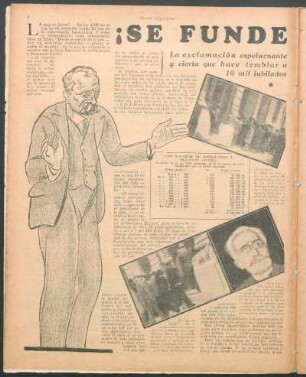 ¡Se funde la caja!... : Es lo aquí traduce