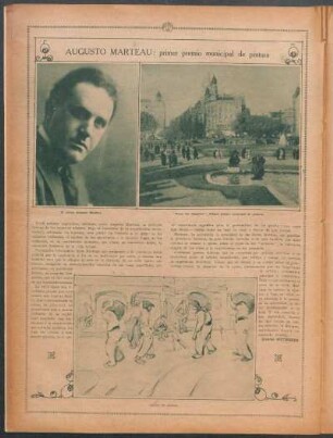 Augusto Marteau: primer premio municipal de pintura