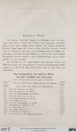 Sechster Theil