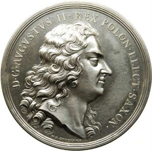 Kurfürst Friedrich August I. als König August II. von Polen - Polnische Thronbefestigung