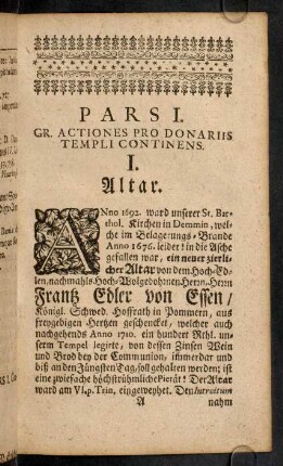 1-152, Pars I.