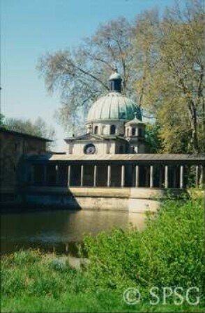 Potsdam, Park Sanssouci, Marlygarten, Schloss Marly, Kaiser-Friedrich-Mausoleum.