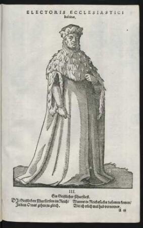 Electoris Ecclesiastici habitus.