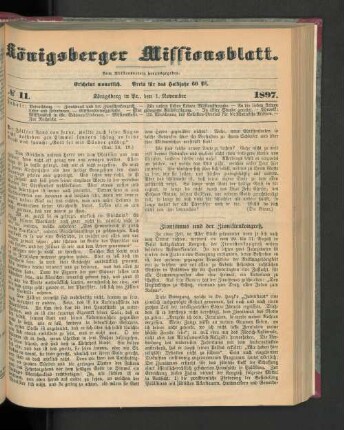 No 11. 1897.