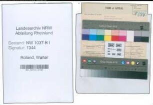 Entnazifizierung Walter Roland , geb. 06.10.1908 (Kaufm.Angestellter)