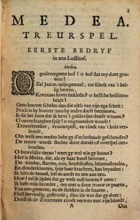 Medea : Treurspel