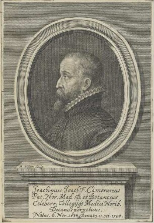Bildnis des Joachimus Joach. F. Camerarius