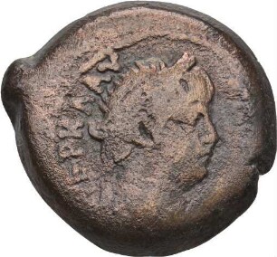 Nero (54-68 n. Chr.): Alexandria / Ägypten, 63/64 n. Chr. – Obol
