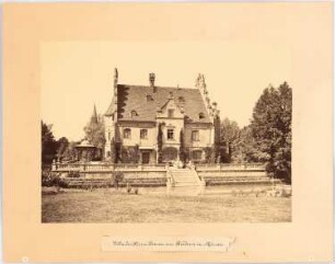 Villa von Riederer, Schönau: Längsansicht