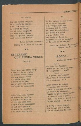 Esperame... que ahora vengo : (Tango)