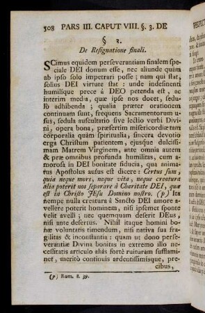 508-519, Scimus equidem perseverantiam ...