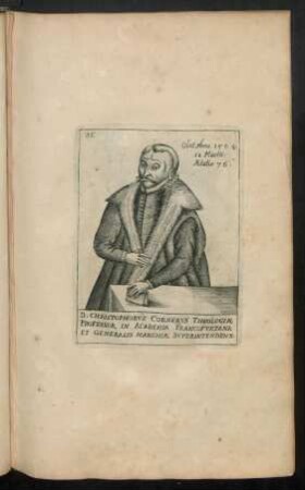 35. D. Christophorus Cornerus