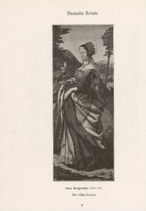 Die heilige Barbara