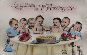 Le Gâteau du 1er Anniversaire.