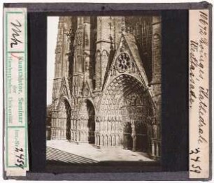 Bourges: Kathedrale Saint-Etienne, Westfassade (Stoedtner-Nr. 10672)