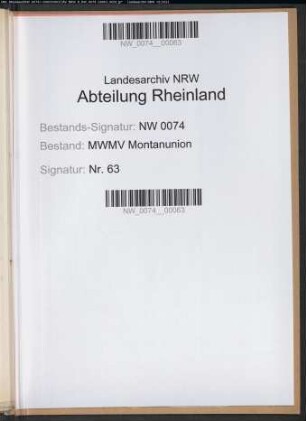 Beziehungen der Montanunion zu anderen Staaten