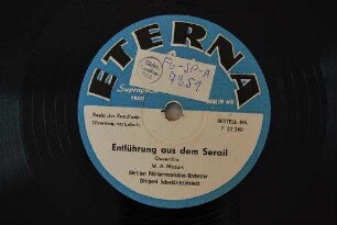Entführung aus dem Serail : Ouvertüre / W. A. Mozart