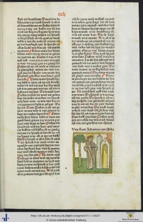 Von Sant Johannes dem Abbt