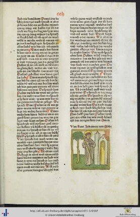 Von Sant Johannes dem Abbt
