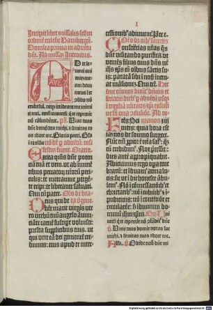 [Missale Bambergense] : [Mit dem Mandat von Heinrich Groß von Trockau, Bischof von Bamberg, Bamberg 24. 3. 1490]