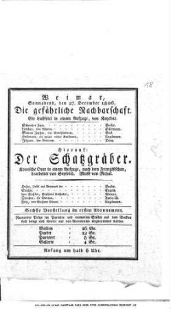 Die gefährliche Nachbarschaft