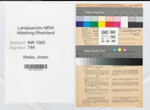 Entnazifizierung Anton Weiler, geb. 25.01.1893 (Finanzangest.)