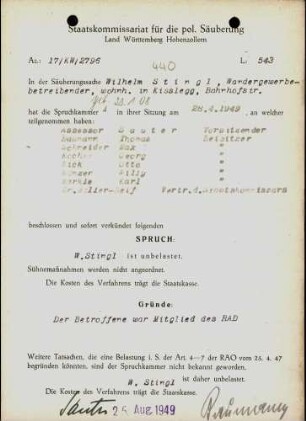 Stingl, Wilhelm