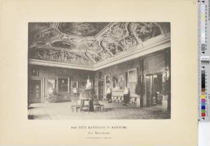 Der Kaisersaal : das neue Rathhaus in Hamburg