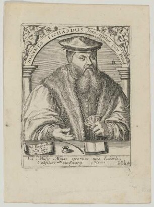 Bildnis des Ioannes Fichardus