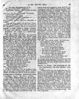 Düsseldorf b. Schreiner: Gedichte von Aloys Schreiber. 415 S. 8. 1801.