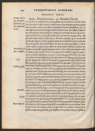 Psalmus XXXI. - Psalmus XL.