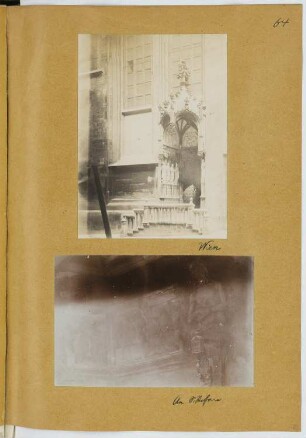 Stephansdom, Wien: Details (aus: Skizzen- und Fotoalbum 21)