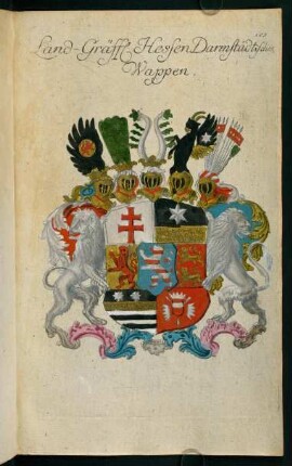 105, Wappen der Landgrafen von Hessen-Darmstadt