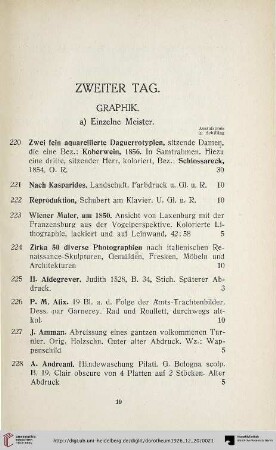 Graphik (Nr. 220-281)