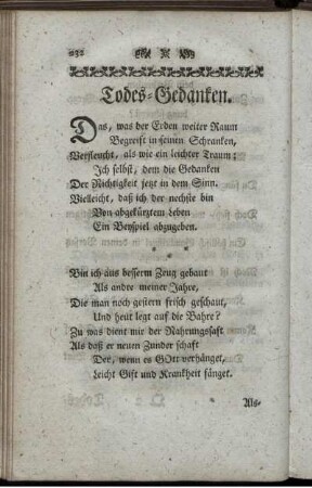 Todes-Gedanken.