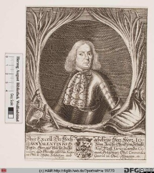 Bildnis Johann Valentin Reichsgraf von Schultz