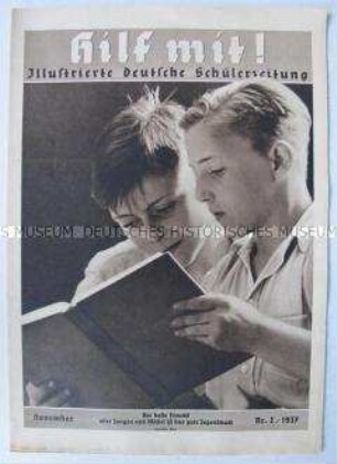 Schülerzeitschrift "Hilf mit!" u.a. über das Winterhilfswerk