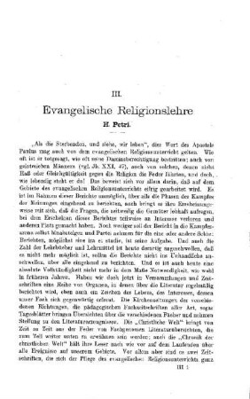 Evangelische Religionslehre