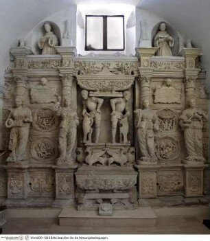 Grabmal des Giovanni Bernardino Acquaviva, Belisario Acquaviva und dessen Frau Sveva Sanseverino
