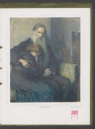 "Confesión", óleo de Antonio Alice - [Ilustración]