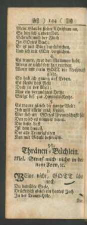 95. Thränen-Büchlein