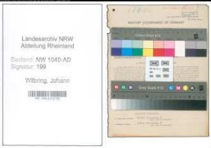 Entnazifizierung Johann Wilbring , geb. 15.01.1891 (Arbeiter)